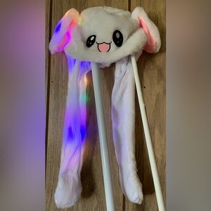 Light up Floppy Ear Bunny Hat